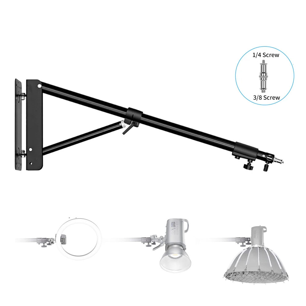 Photography Lighting Umbrella - 100/135/170 cm Wandmontage Driehoek Boom Arm