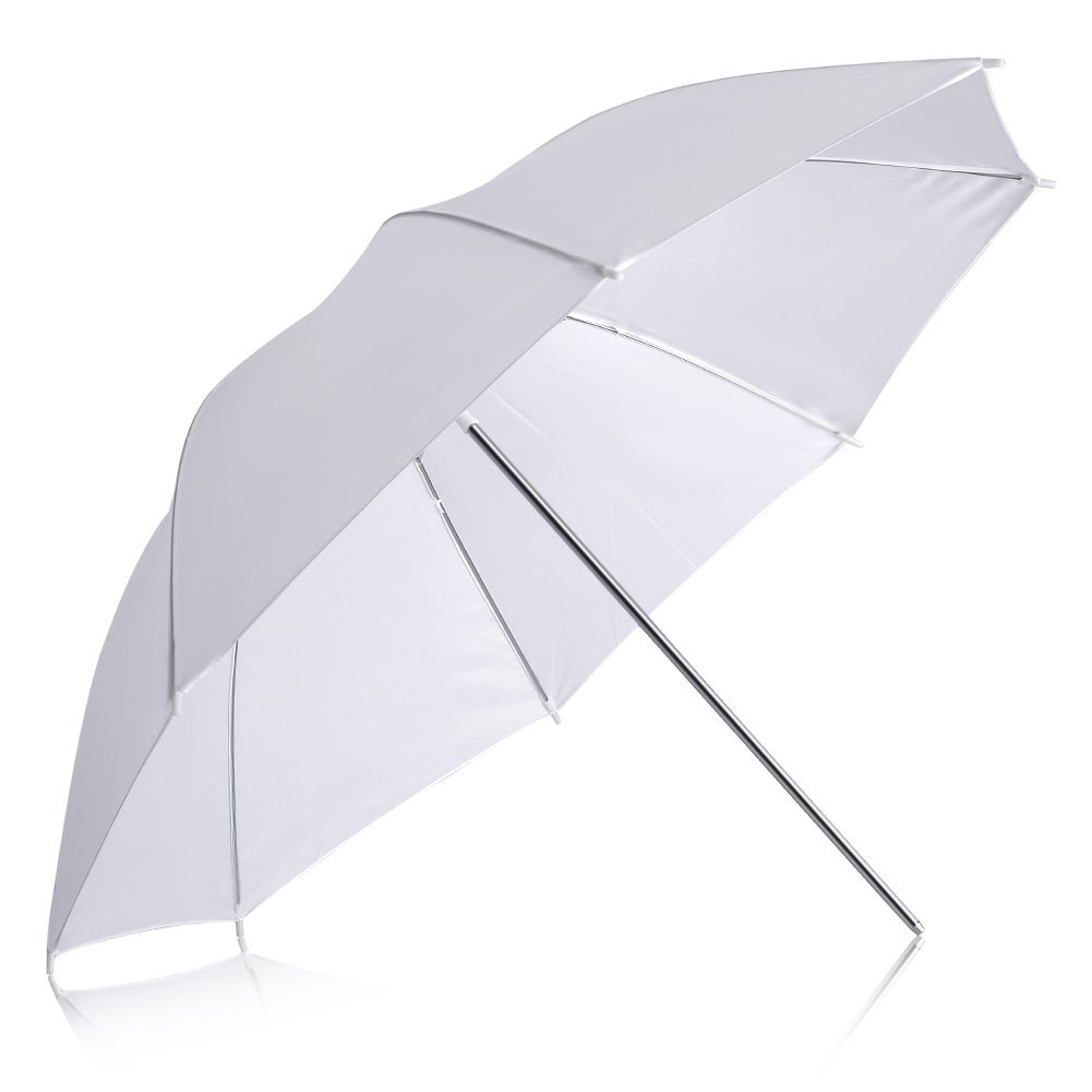 Photography Lighting Umbrella - Draagbare 20 inch witte zachte en