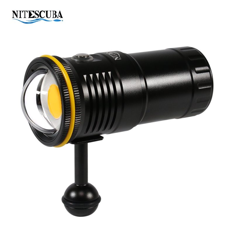 Photography Lighting Angles - Nitescuba NSV60 LED-duikvideolamp 6000 lumen groothoek