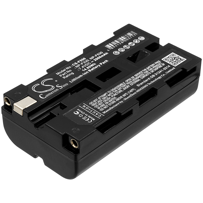Photography With Lighting - 2800 mAh Ingebouwde USB-C-oplaadpoort Batterij voor