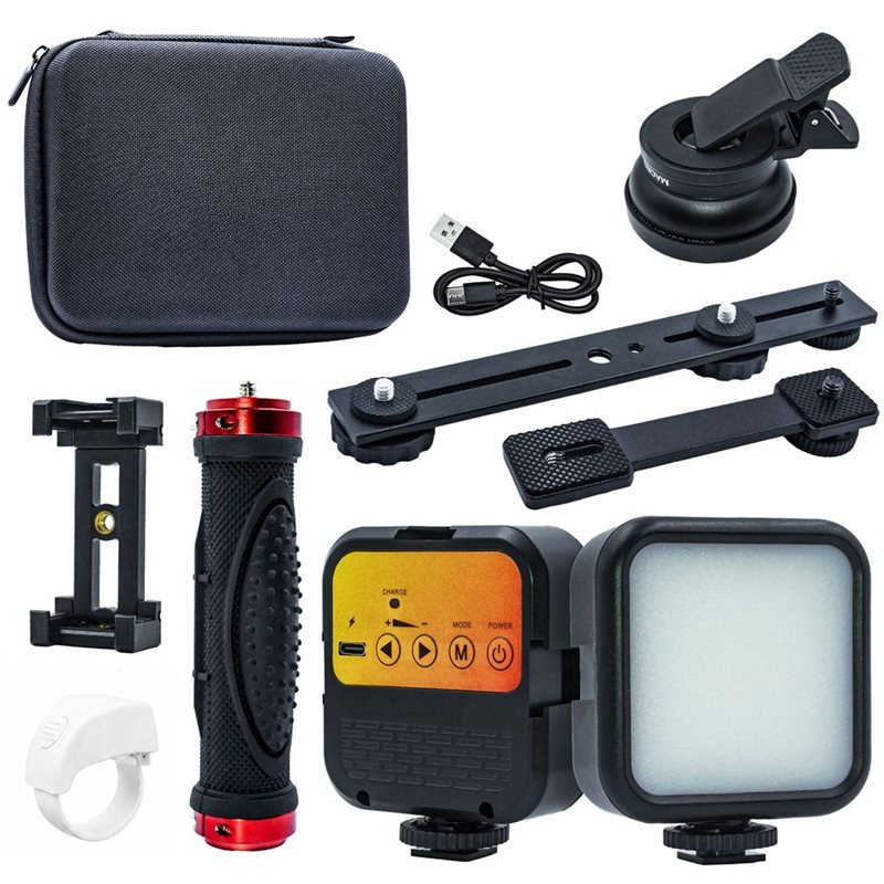 Photography Lighting Angles - Telefoonfotografie Licht Tandartsencamera Groothoeklens Professionele verlichting