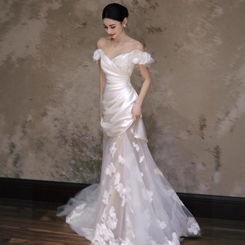 Photography Natural Lighting Basics - Franse lichte trouwjurk, bruid, Sen-stijl reisfotografie,