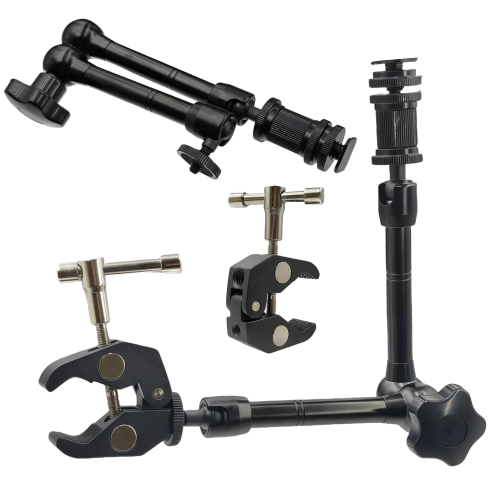 Photography Lighting Indoor - Metalen magische arm 11 inch scharnierend