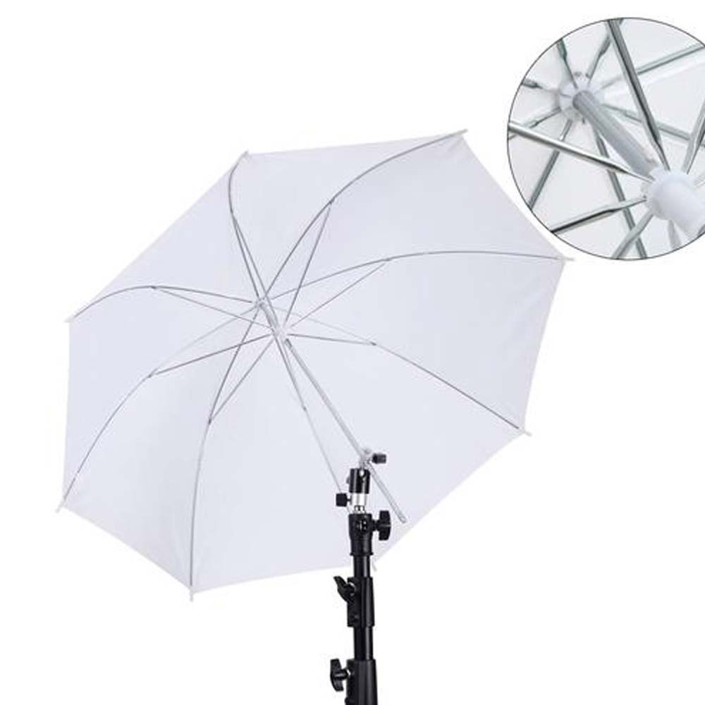 Photography Lighting Umbrella - 50cm/20 inch fotografie paraplu met metalen