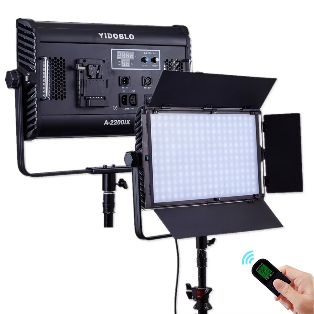 Photography Lighting Led - Yidoblo A-2200IIX Chinese Videolamp 7000LM CRI