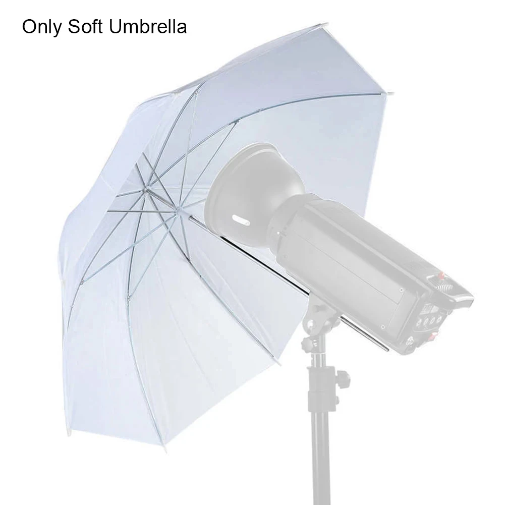 Photography Lighting Umbrella - 20 inch fotostudio verlichting flits doorschijnend