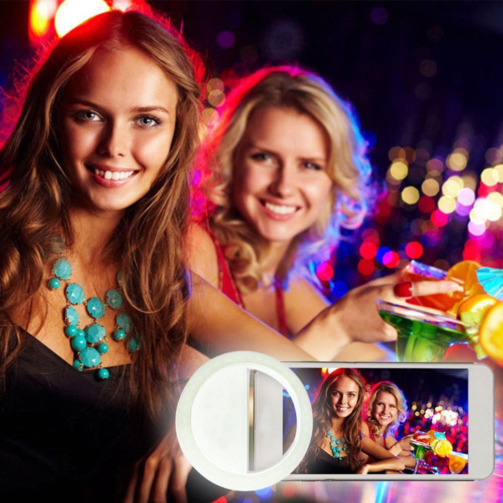 Photography Lighting Design - USB Oplaadbare Telefoon Aanvullende Lichtbron Witte