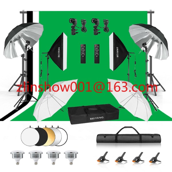 Photography Lighting Umbrella - Fotostudio Apparatuur 2.6*3 m/2*3 m Achtergrond