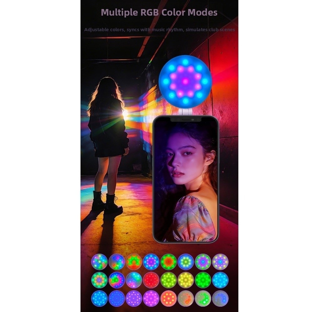 Photography Lighting Angles - 3000-6500K Draagbare Mini Fill Light met