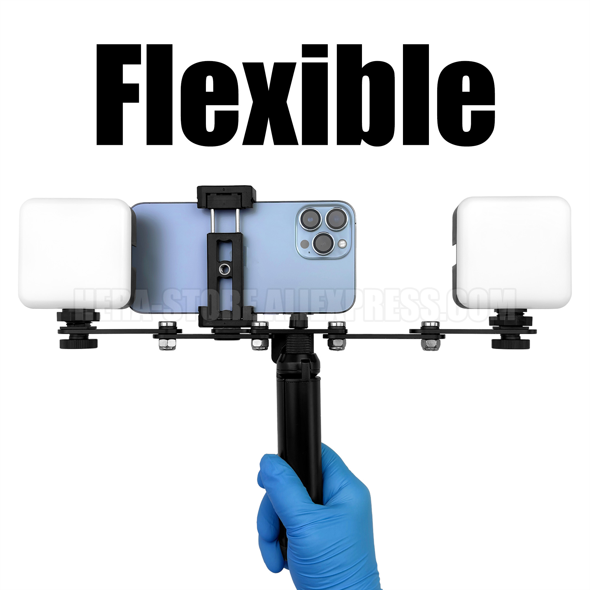 Photography Lighting Essentials - Verstelbare tandheelkundige fotolamp MK-100 Intraorale fotografie