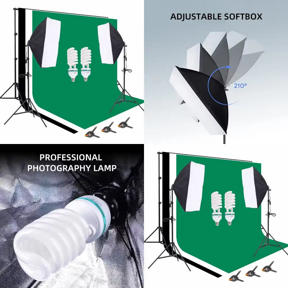 Photography Lighting Umbrella - Fotostudio-apparatuur 2,6*3m achtergrondstandaard fotografie achtergrondset softbox