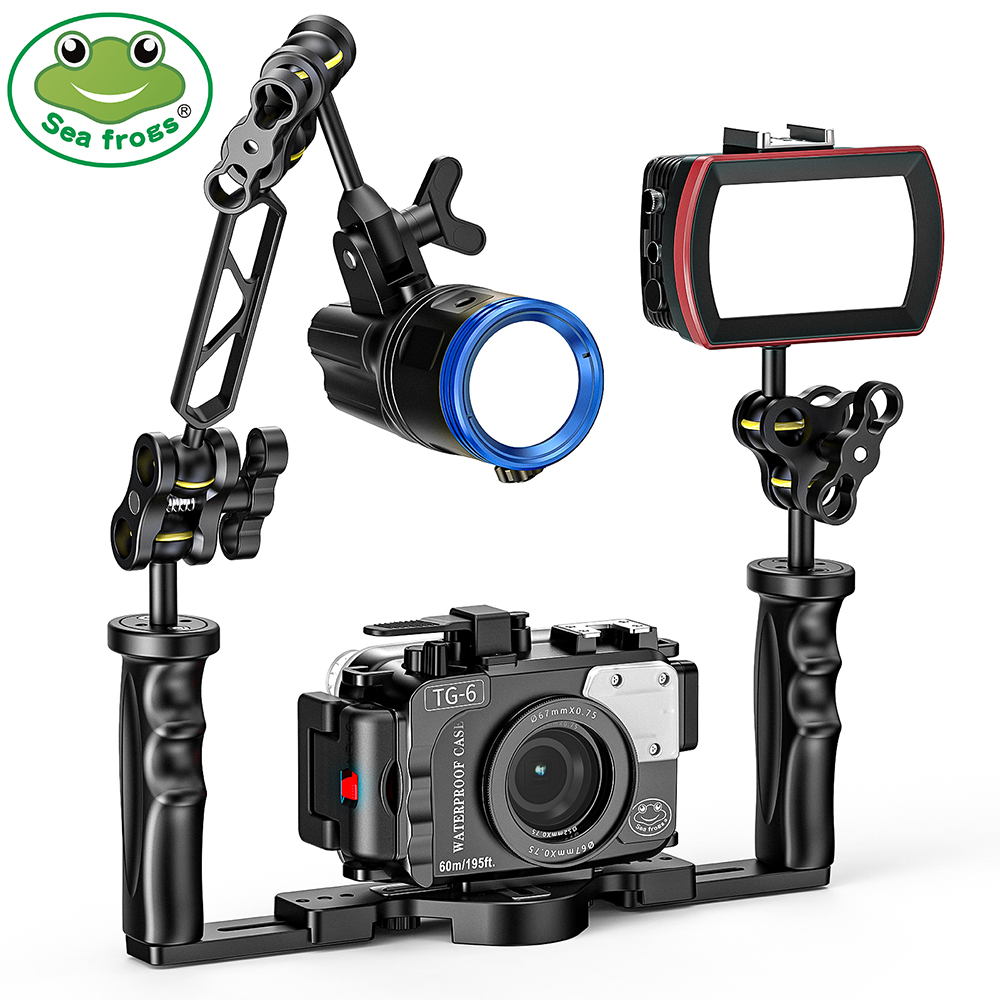 Photography Lighting Essentials - Essentiële Duiken Fotografie Apparatuur Aluminium Dual