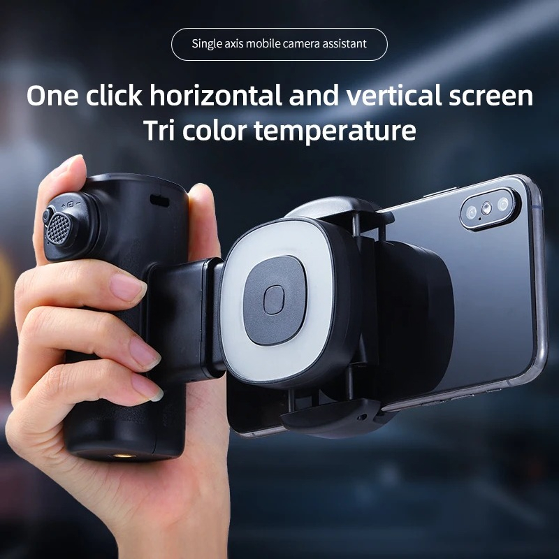 Photography Lighting Angles - Telefoongreep met één as en Bluetooth