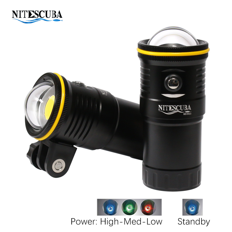 Nitescuba NSV60 LED-duikvideol - Photography Lighting Angles recensie en prijs