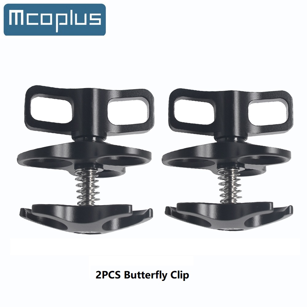 Mcoplus Butterfly Clip Duiken  - Photography Lighting Essentials recensie en prijs