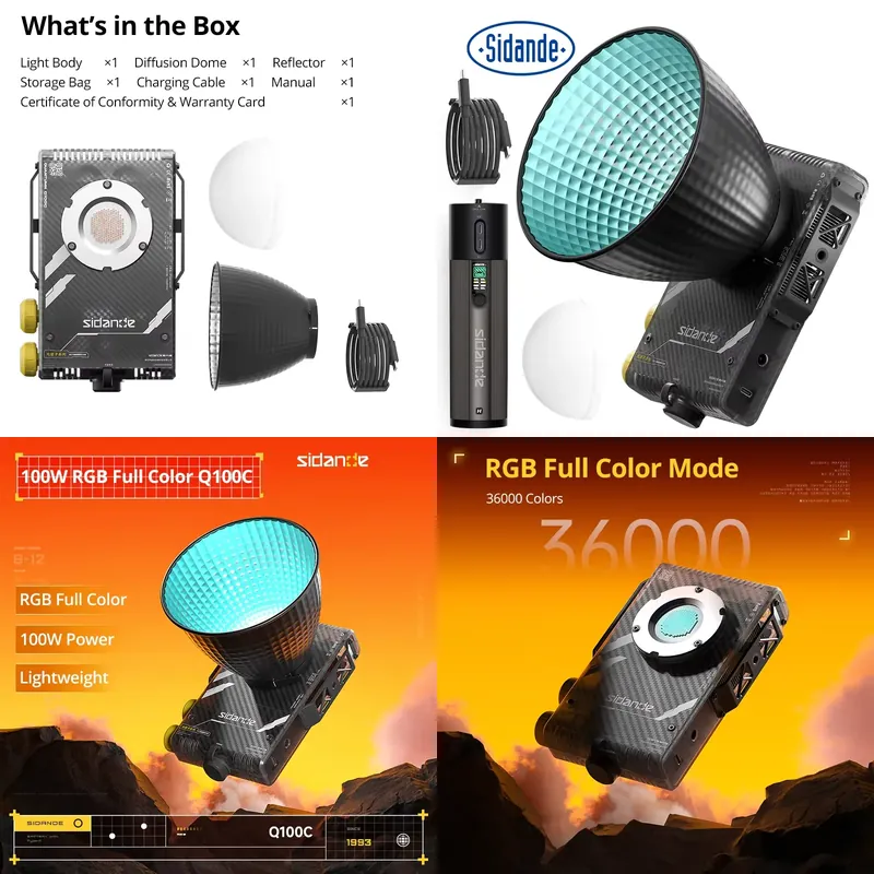 Merk Sidande Q100C Q100Lite Op - Photography With Lighting recensie en prijs