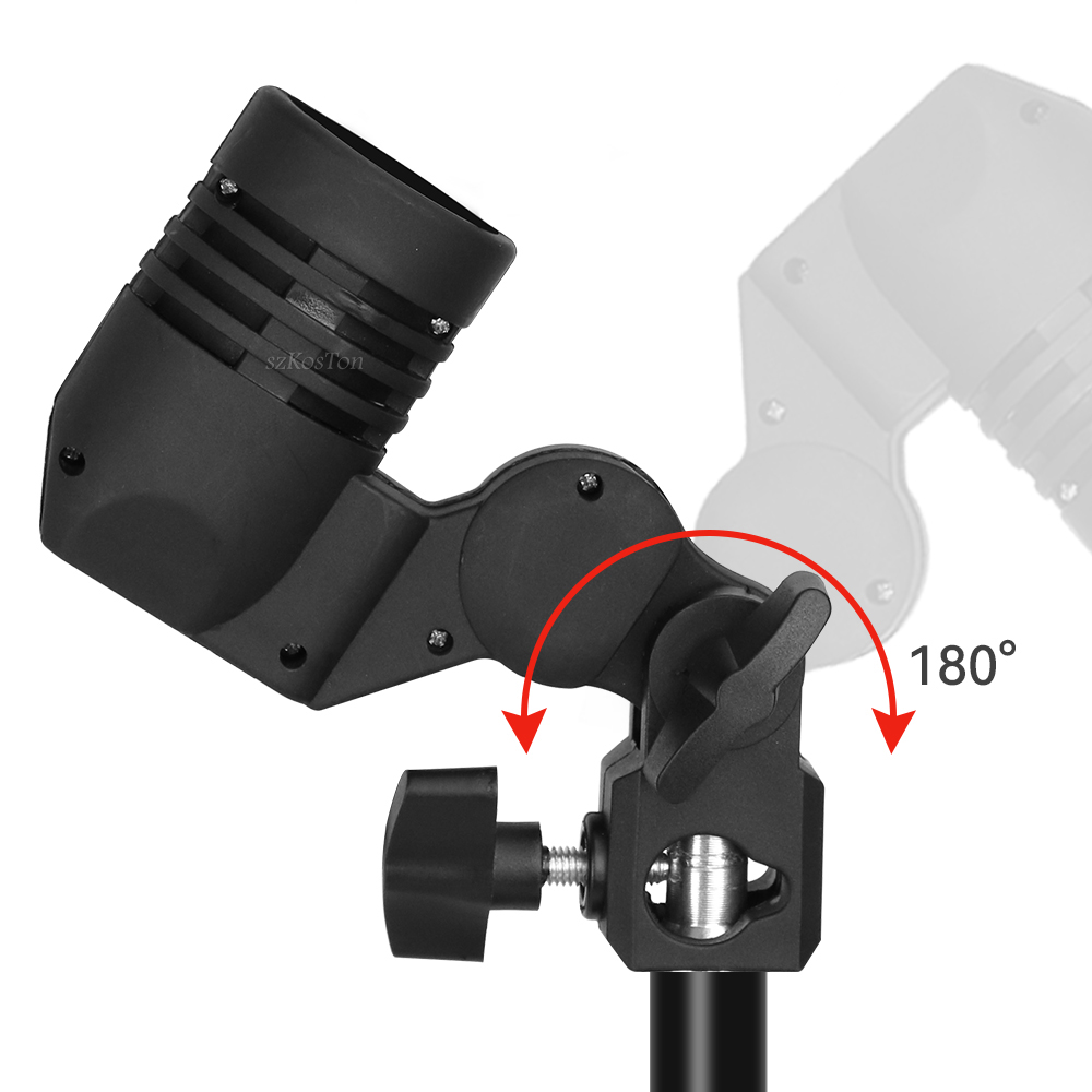 Enkele kop lamphouder E27-fitt - Photography Lighting Umbrella recensie en prijs