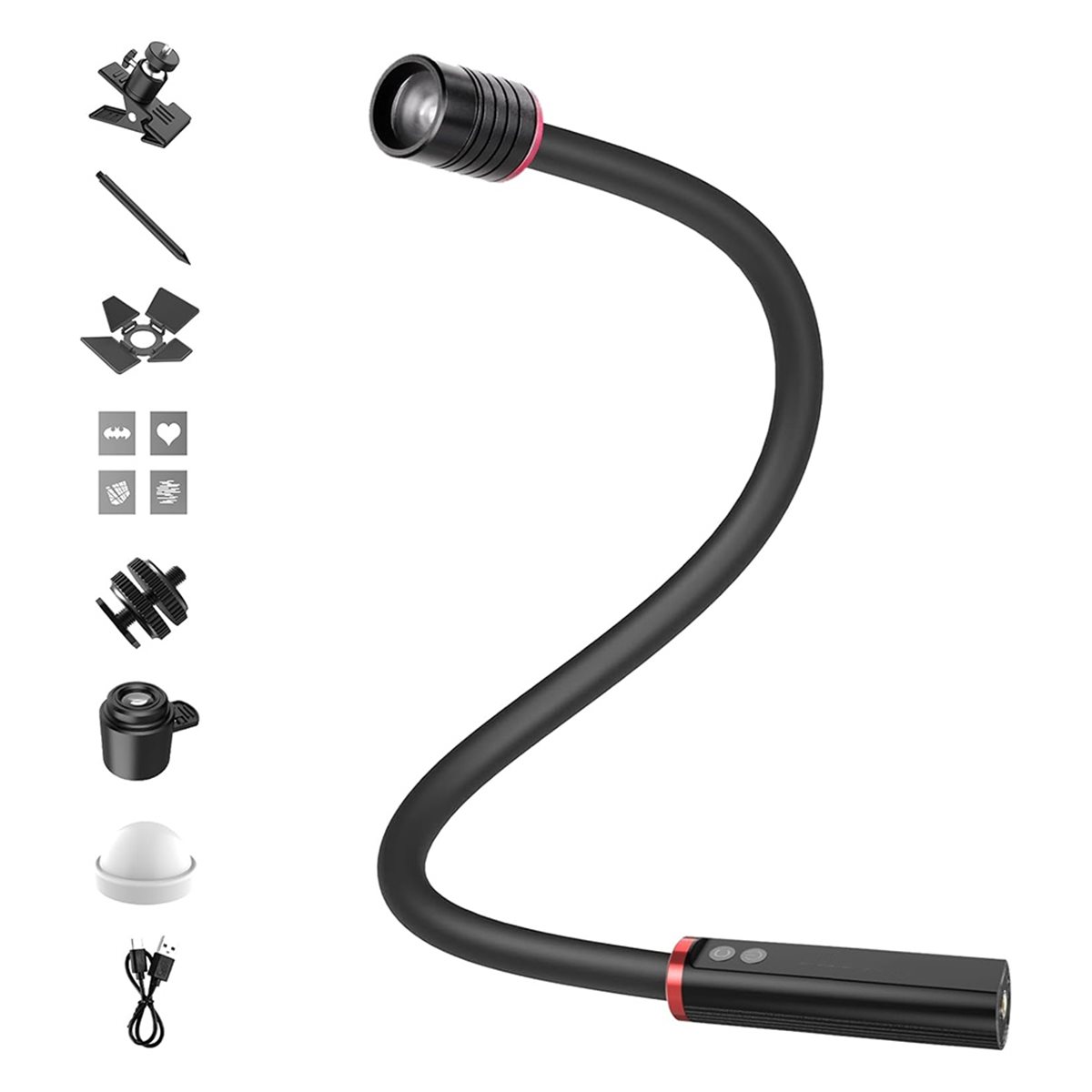M05K LED-lamp voor macrofotogr - Photography Lighting Angles recensie en prijs