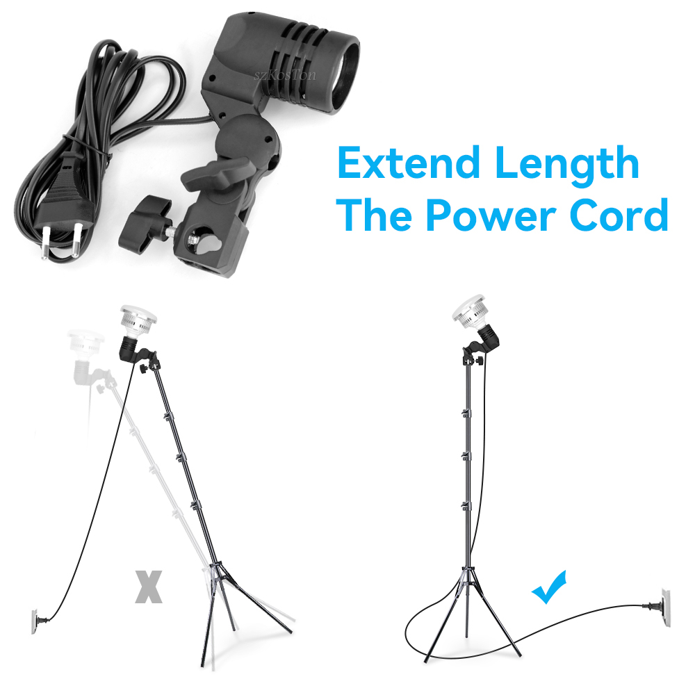 2 Stuks/1Pc E27 Enkelvoudige K - Photography Lighting Umbrella recensie en prijs