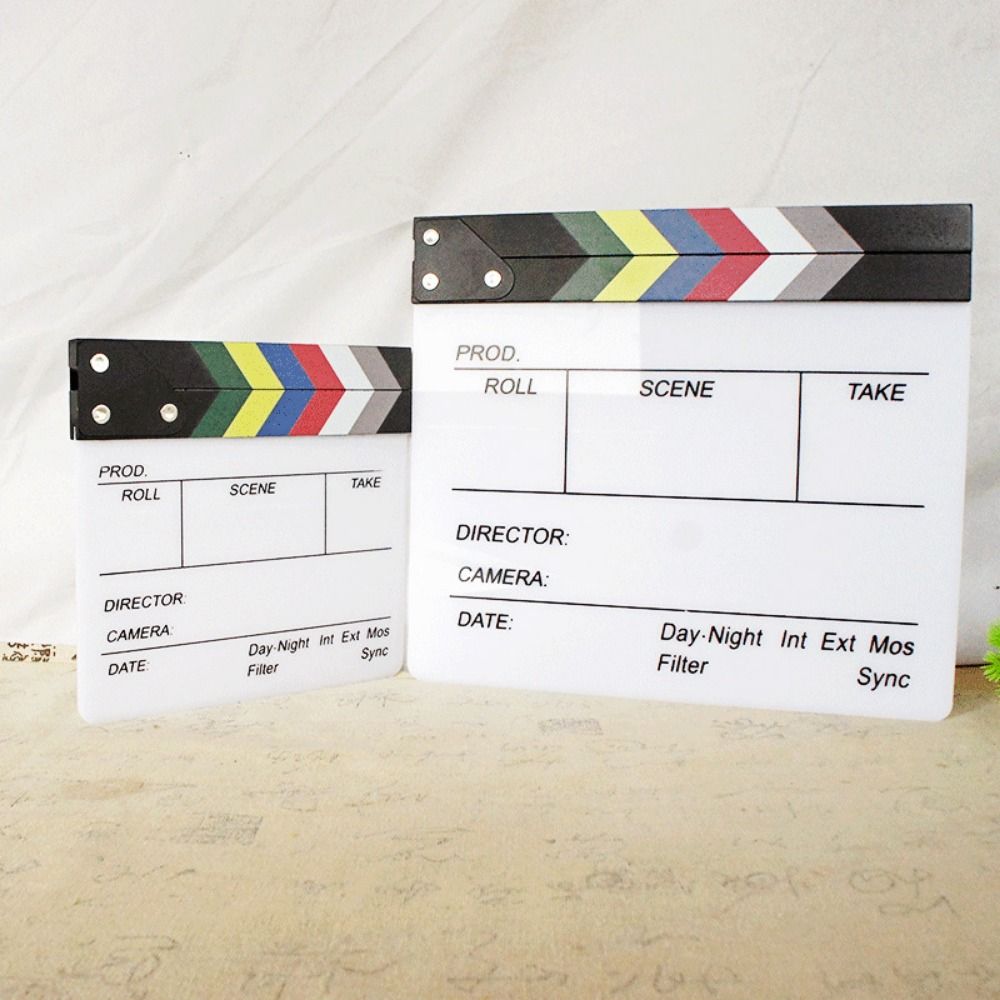 Acryl Regisseur Scene Clapperb - Photography Lighting Led recensie en prijs