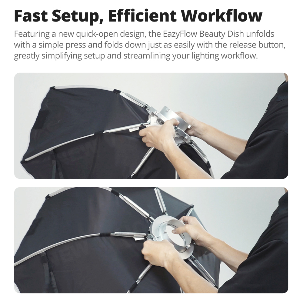 Nieuwe Godox EazyFlow Beauty D - Photography Lighting Design recensie en prijs