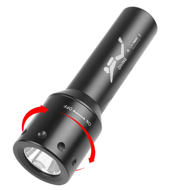 Nieuwe T6 LED-duiklamp Lange a - Photography With Lighting recensie en prijs