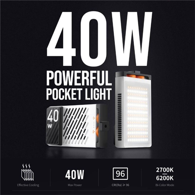 Nieuw ontwerp~ M40 LED-zaklamp - Photography Lighting Design recensie en prijs
