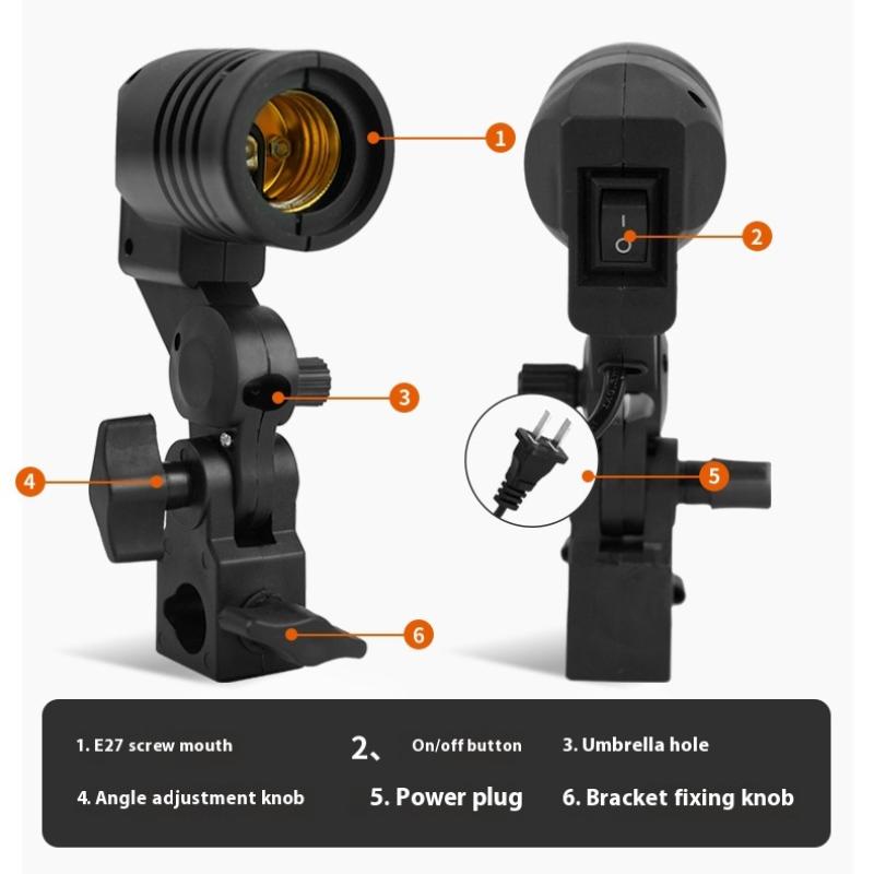 1.8M Kabel Koord E27 Socket So - Photography Lighting Umbrella recensie en prijs